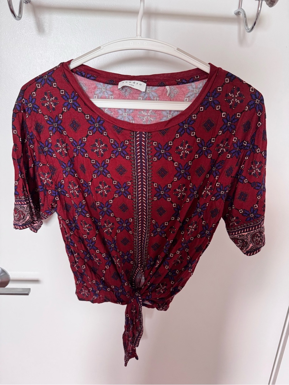 Sandro tie T-shirt